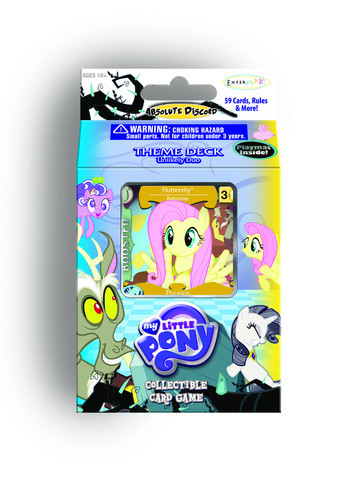 My Little Pony Absolute Discord Unlikely Duo Theme Deck
