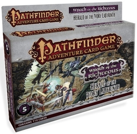 Pathfinder Adventure Card Game: Wrath of the Righteous Adventure Deck 5 – Herald of the Ivory Labyrinth
