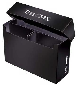 ULTRA PRO: OVERSIZED DECK BOX - BLACK 82487