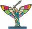Stained-Glass Angel