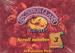 Scorpion Clan Coup (Scroll 3) Booster Box