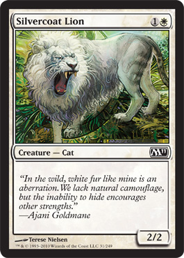 Silvercoat Lion