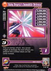 Baby Vegeta's Immobile Defense - 10 - Limited Edition - Flat Foil
