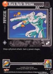 Black Agile Reaction - 13 - Limited Edition - Flat Foil