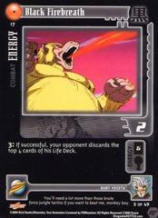 Black Firebreath - 17 - Limited Edition - Flat Foil