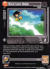 Black Laser Dodge - 21 - Limited Edition - Flat Foil