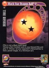 Black Star Dragon Ball 2 - 25 - Limited Edition - Flat Foil