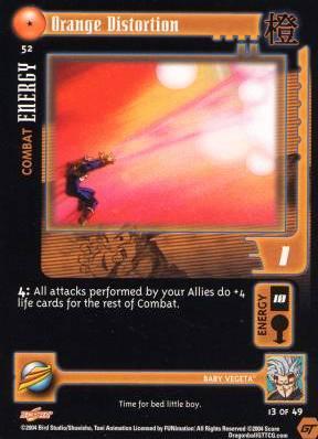 Orange Distortion - 52 - Limited Edition - Flat Foil