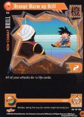 Orange Warm-up Drill - 62 - Limited Edition - Flat Foil