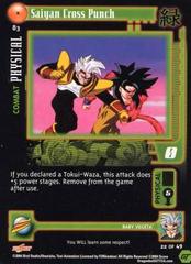 Saiyan Cross Punch - 83 - Limited Edition - Flat Foil