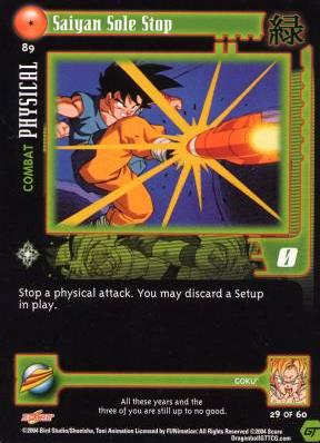 Saiyan Sole Stop - 89 - Limited Edition - Flat Foil