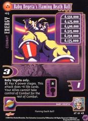 Baby Vegeta's Flaming Death Ball - 103 - Limited Edition