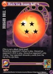 Black Star Dragon Ball 4 - 113 - Limited Edition - Flat Foil