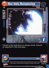 Blue Body Manipulation - 116 - Limited Edition - Flat Foil