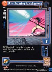 Blue Draining Kamehameha - 118 - Limited Edition - Flat Foil