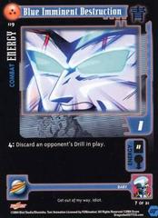 Blue Imminent Destruction - 119 - Limited Edition - Flat Foil