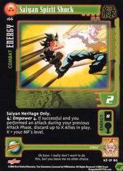 Saiyan Spirit Shock - 166 - Limited Edition - Flat Foil