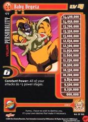 Baby Vegeta (Level 4) - 177 - Limited Edition - Flat Foil