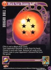 Black Star Dragon Ball 5 - 184 - Limited Edition - Flat Foil