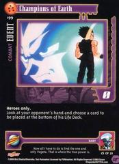 Champions of Earth - 199 - Limited Edition - Flat Foil