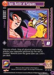Epic Battle of Saiyans - 202 - Limited Edition - Flat Foil