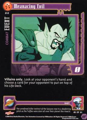 Meanacing Evil - 212 - Limited Edition - Flat Foil