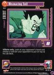 Meanacing Evil - 212 - Limited Edition - Flat Foil