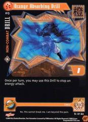 Orange Absorbing Drill - 213 - Limited Edition - Flat Foil