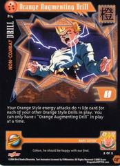Orange Augmenting Drill - 214 - Limited Edition - Flat Foil