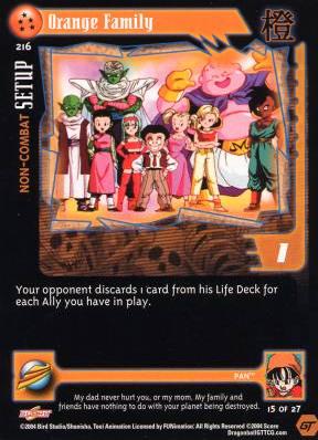 Orange Family - 216 - Limited Edition - Flat Foil