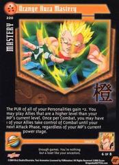 Orange Aura Mastery - 220 - Limited Edition - Flat Foil