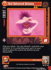 Red Bolstered Defense - 224 - Limited Edition - Flat Foil