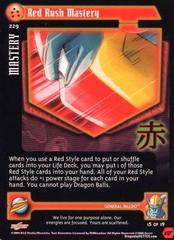 Red Rush Mastery - 229 - Limited Edition - Flat Foil