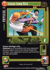 Saiyan Jump Kick - 233 - Limited Edition - Flat Foil