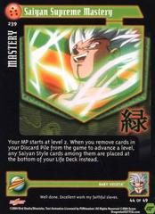Saiyan Supreme Mastery - 239 - Limited Edition - Flat Foil