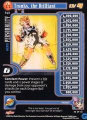 Trunks, the Brilliant (Level 4) - 243 - Limited Edition - Flat Foil