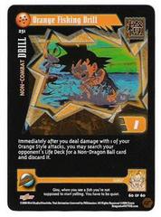 Orange Fishing Drill - 251 - Limited Edition - Flat Foil