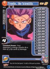 Trunks, the Scientific (Level 2) - Limited Edition - Flat Foil