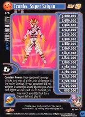 Trunks, Super Saiyan (Level 3) - Limited Edition - Flat Foil