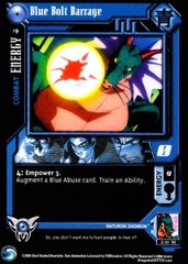 Blue Bolt Barrage - 19 - Limited Edition - Flat Foil