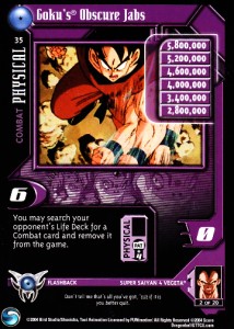Gokus Obscure Jabs - 35 - Limited Edition - Flat Foil