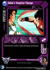 Goku's Surprise Charge - 37 - Limited Edition - Flat Foil