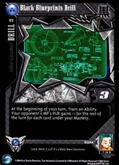 Black Blueprints Drill - 93 - Limited Edition - Shatter Foil