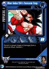 Blue Goku's Forearm Stop - 103 - Limited Edition - Flat Foil