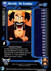 Hercule, the Grandpa (Level 3) - 123 - Limited Edition - Flat Foil