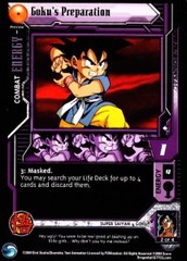 Goku's Preparation - Pre01 - Limited Edition - Flat Foil