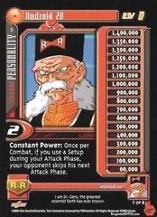 Android 20 (Level 1) - 3 - Limited Edition - Flat Foil