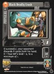 Black Deadly Crush - 6 - Limited Edition - Flat Foil