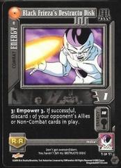 Black Frieza's Destructo Disk - 8 - Limited Edition - Flat Foil