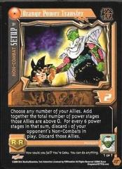 Orange Power Transfer - 31 - Limited Edition - Flat Foil